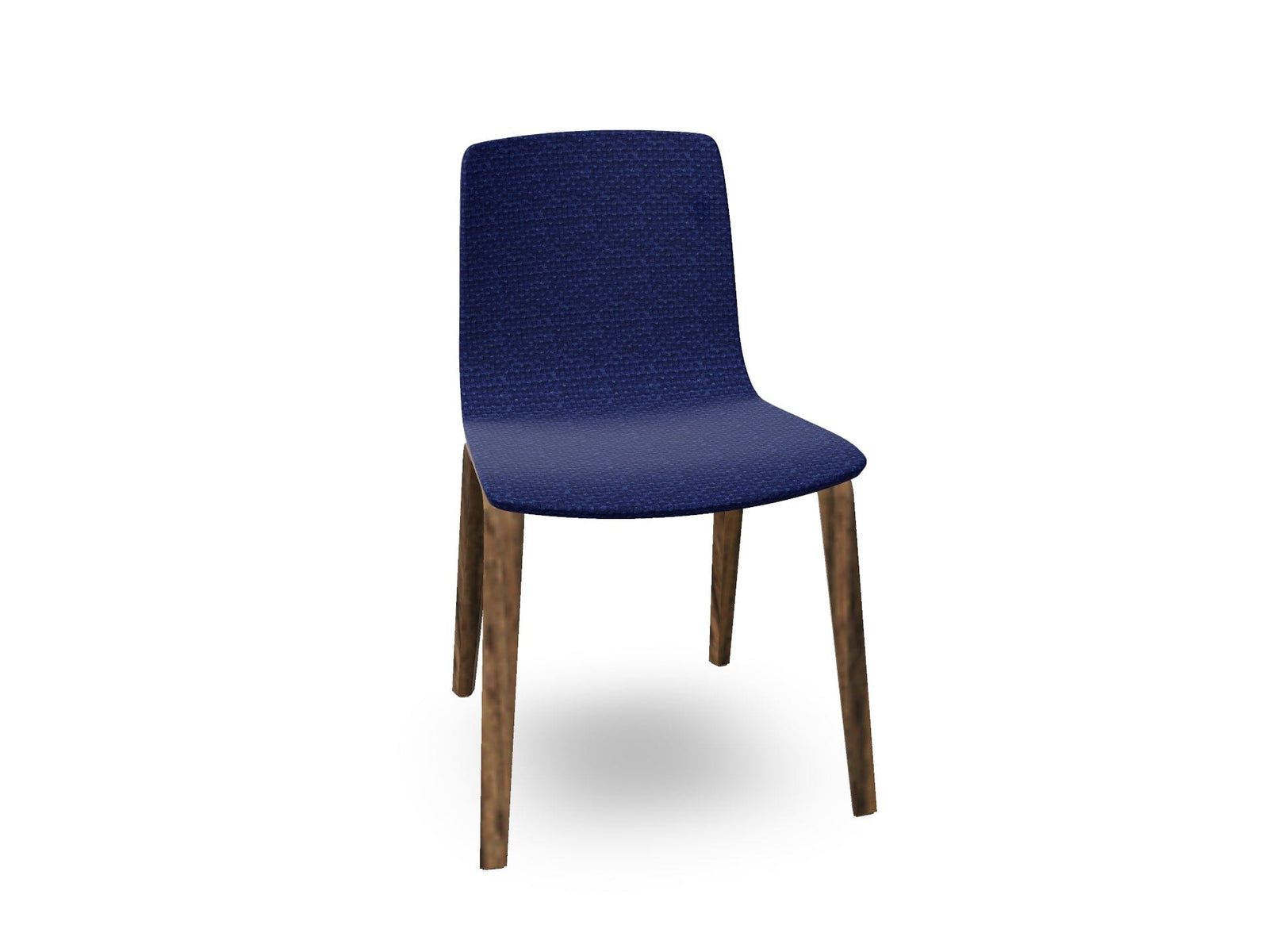 Aava 02-4 Wood Legs Chair With Fully Upholstered Chairs Arper 