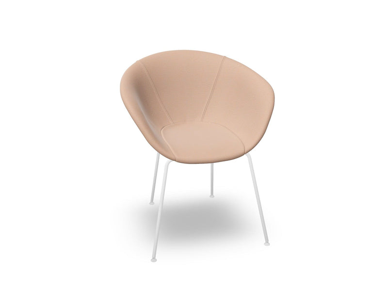 Duna 02 Four Leg Chair Fully Upholstered Chairs Arper 
