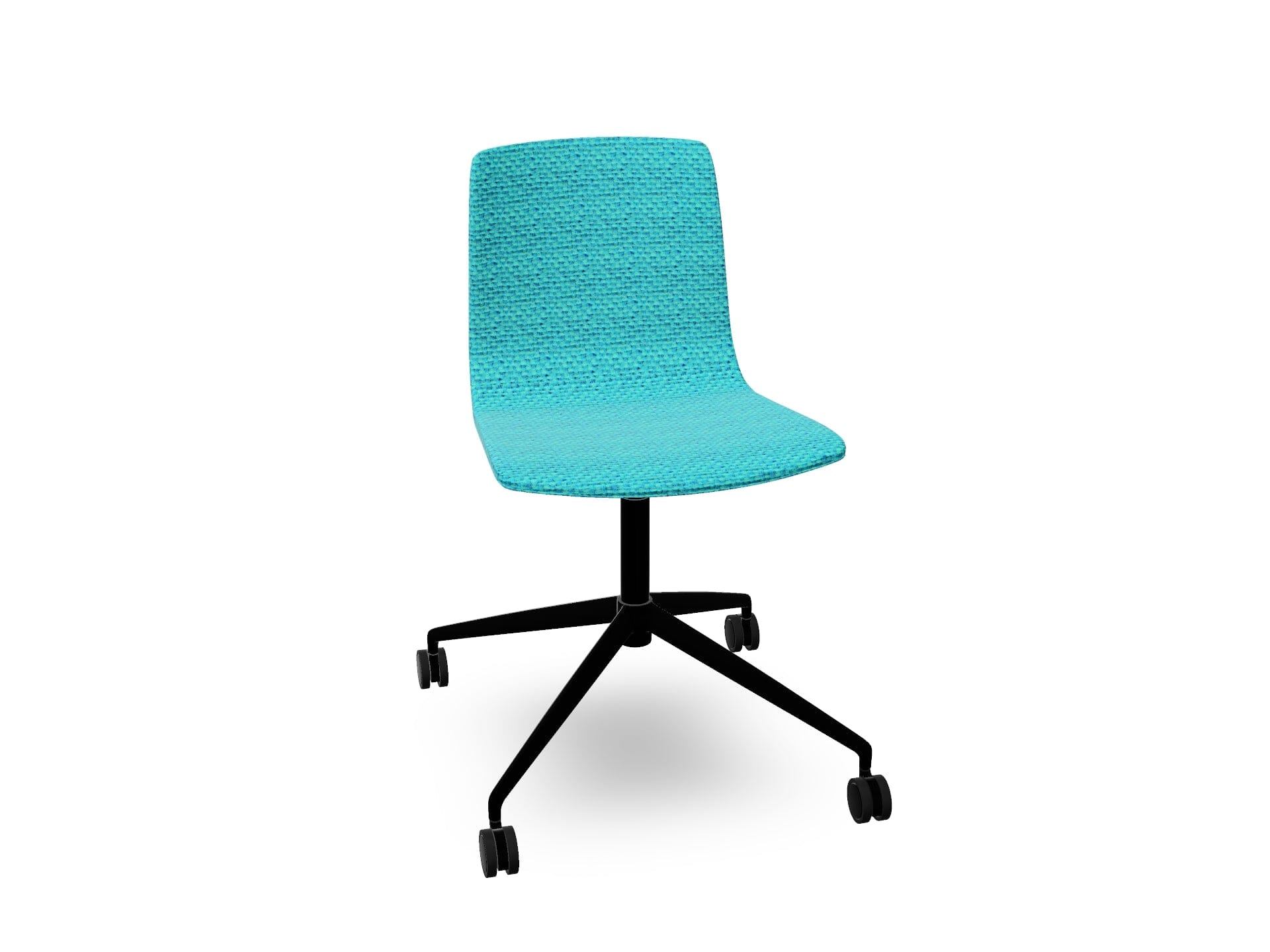 Aava 02 Fixed Trestle Base Chair With Fully Upholstered Chairs Arper 