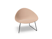 Adell Sled Base Lounge Chair With Fully Upholstered lounge chair Arper 