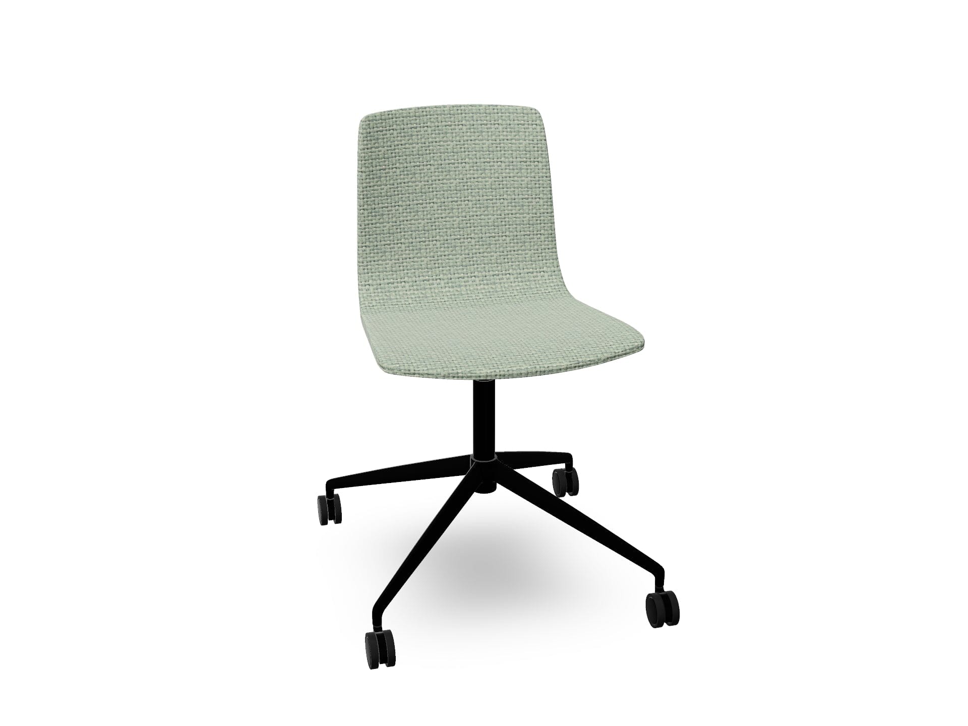 Aava 02 Fixed Trestle Base Chair With Fully Upholstered Chairs Arper 