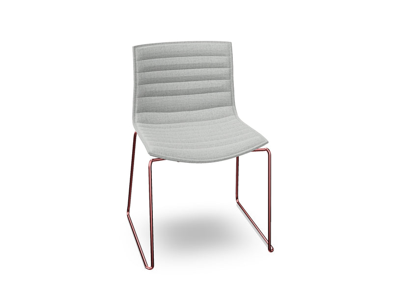 Catifa 46 Sled Base With Fully Upholstered