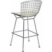 Bertoia Stool with Seat Pad bar seating Knoll 