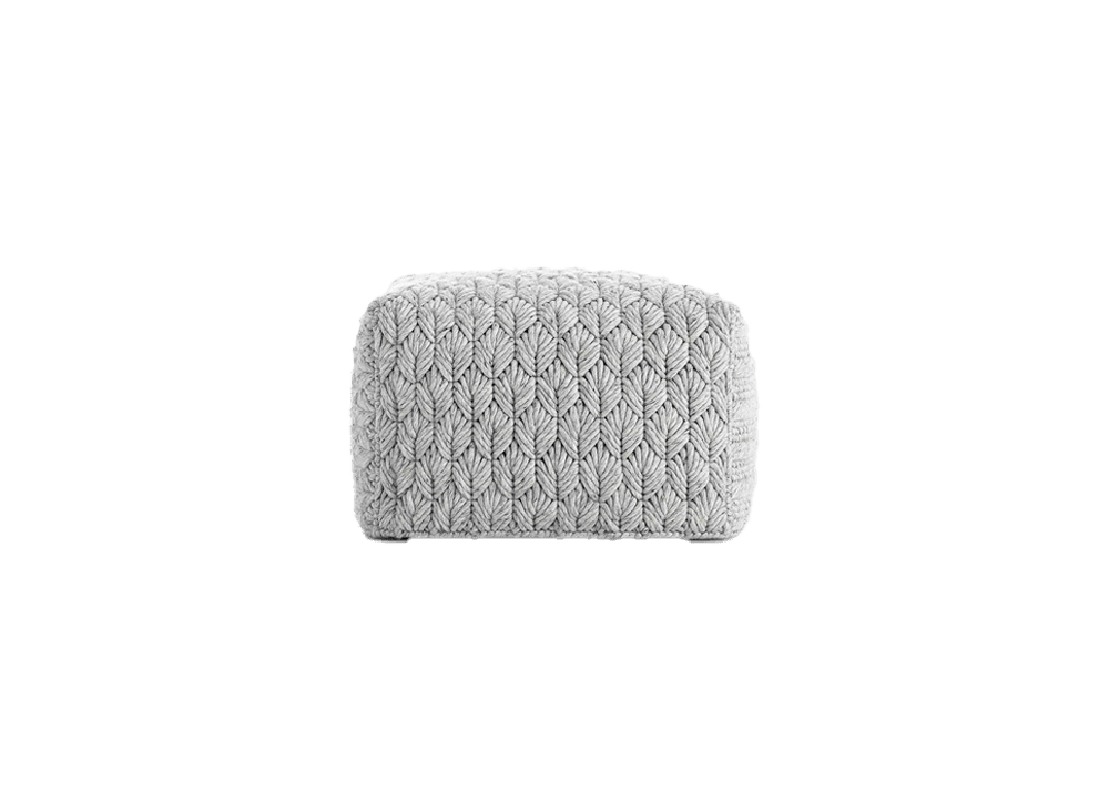 Chaddar Pouf Pouf Gan Grey 