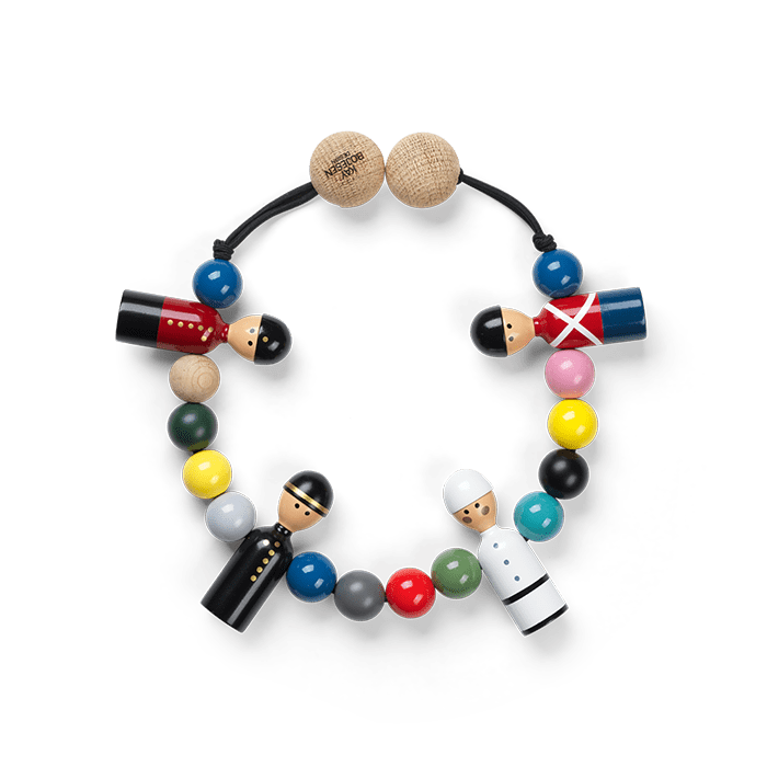 Kay Bojesen Pram Chain, Multi, view 3