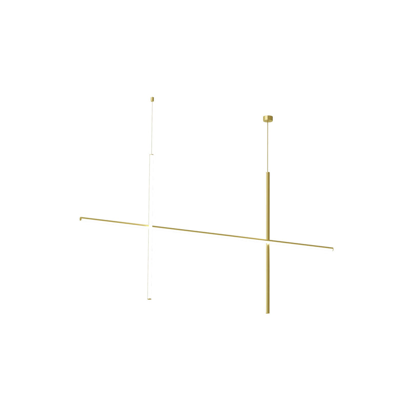 Coordinates Suspension Light ceiling lights Flos S2 Champagne 