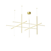 Coordinates Suspension Light ceiling lights Flos S4 Champagne 