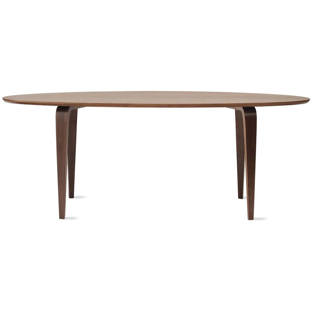 Cherner Chair Oval Dining Table Dining Tables Cherner Chair 84″ L x 38&quot; W Classic Walnut Top &amp; Legs 