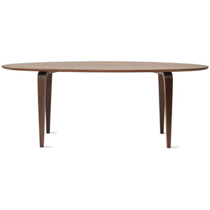 Cherner Chair Oval Dining Table Dining Tables Cherner Chair 84″ L x 38" W Classic Walnut Top & Legs 