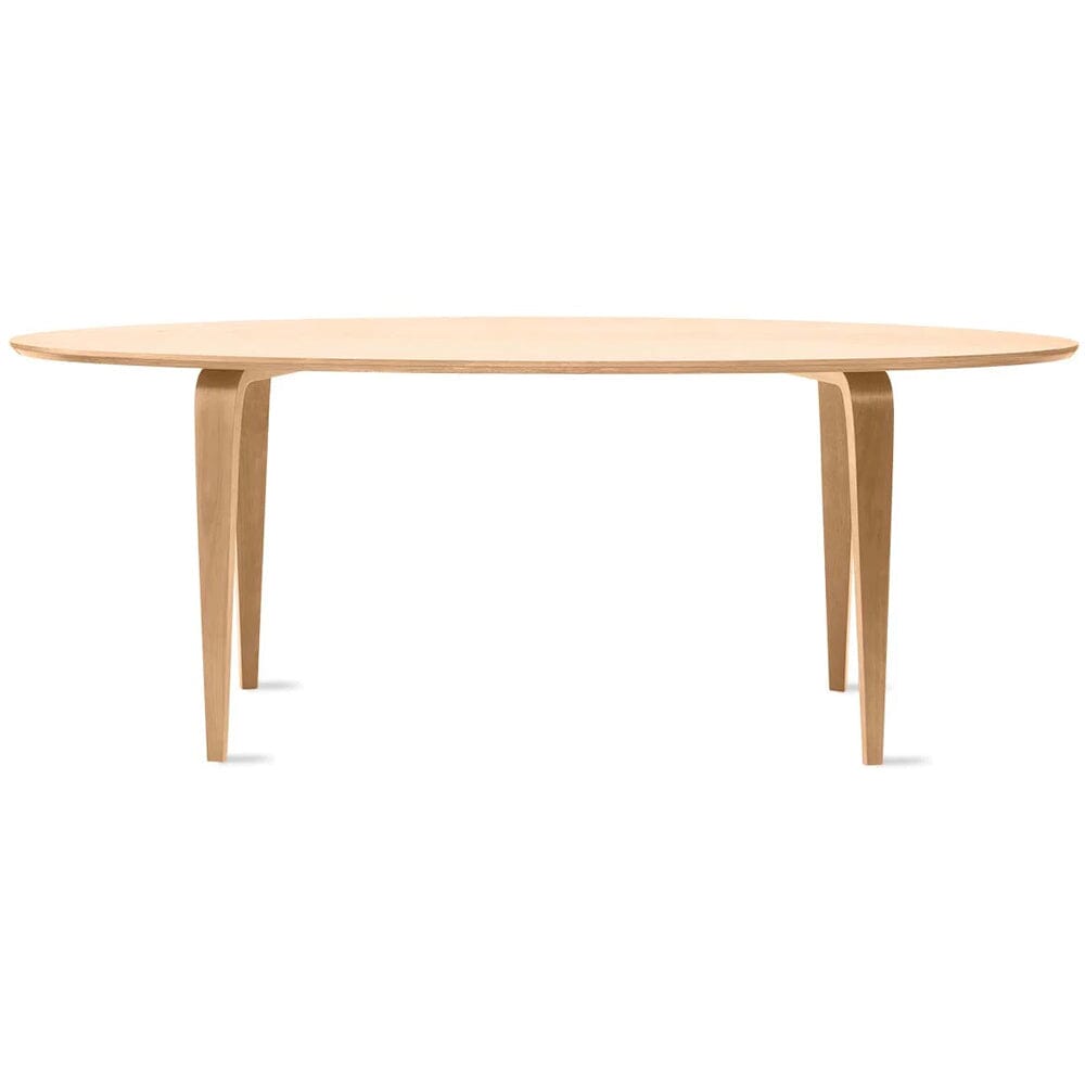 Cherner Chair Oval Dining Table Dining Tables Cherner Chair 84″ L x 38&quot; W Natural White Oak Top &amp; Legs 