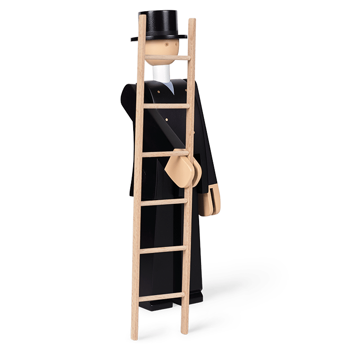 Kay Bojesen Chimney Sweeper, Black, view 2