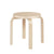 Children's Stool NE60 stool Artek Birch Veneer Seat - Legs Natural Lacquered 