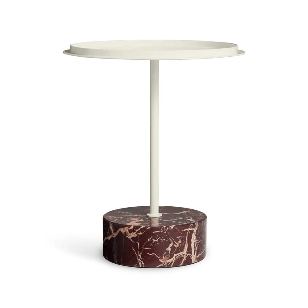 Chit Chat Side Table Side Tables BluDot Putty Cherry Marble 