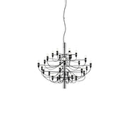 2097 Chandelier Suspension Lamp Pendant Lights Flos Chrome LED 30 Bulb Pendant