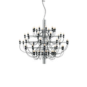 2097 Chandelier Suspension Lamp Pendant Lights Flos Chrome LED 50 Bulb Pendant