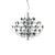 2097 Chandelier Suspension Lamp Pendant Lights Flos Chrome LED 50 Bulb Pendant