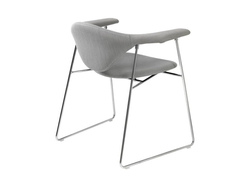 Masculo Lounge Chair - Sledge Base lounge chair Gubi 