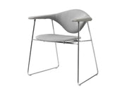 Masculo Lounge Chair - Sledge Base lounge chair Gubi 