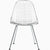 Eames Wire Chair With 4 Leg Base Side/Dining herman miller 