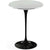 Saarinen Side Table - 16" Round side/end table Knoll Black Chrome 