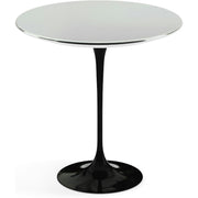 Saarinen Side Table - 20” Round side/end table Knoll Black Chrome 