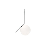 IC S Suspension Lamp suspension lamps Flos Large Chrome 