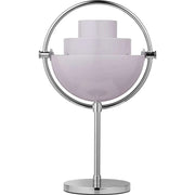 Multi-Lite Portable Table Lamp Table Lamps Gubi Chrome Base / Pale Lilac 