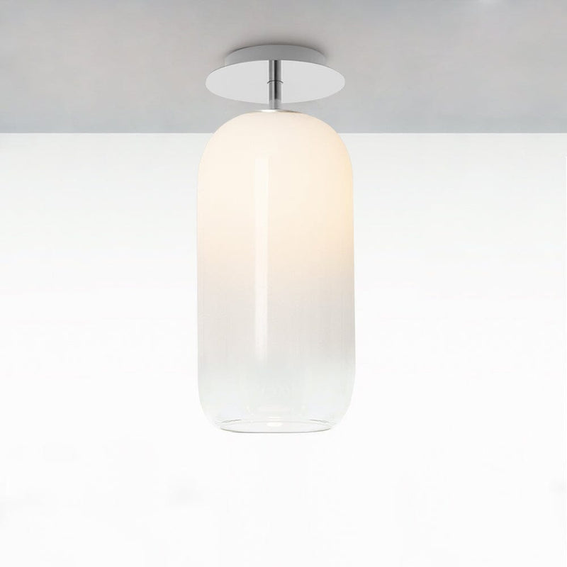 Gople Ceiling Lamp ceiling lights Artemide Chrome / White 