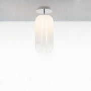 Gople Mini Ceiling Lamp ceiling lights Artemide Chrome/White 