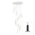 Cielo Plus Multi-Light LED Pendant hanging lamps Pablo Cielo chandelier 13 - Black / Black cord 