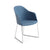 Cila Fully Upholstered Armchair With Sled Base Chairs Arper 