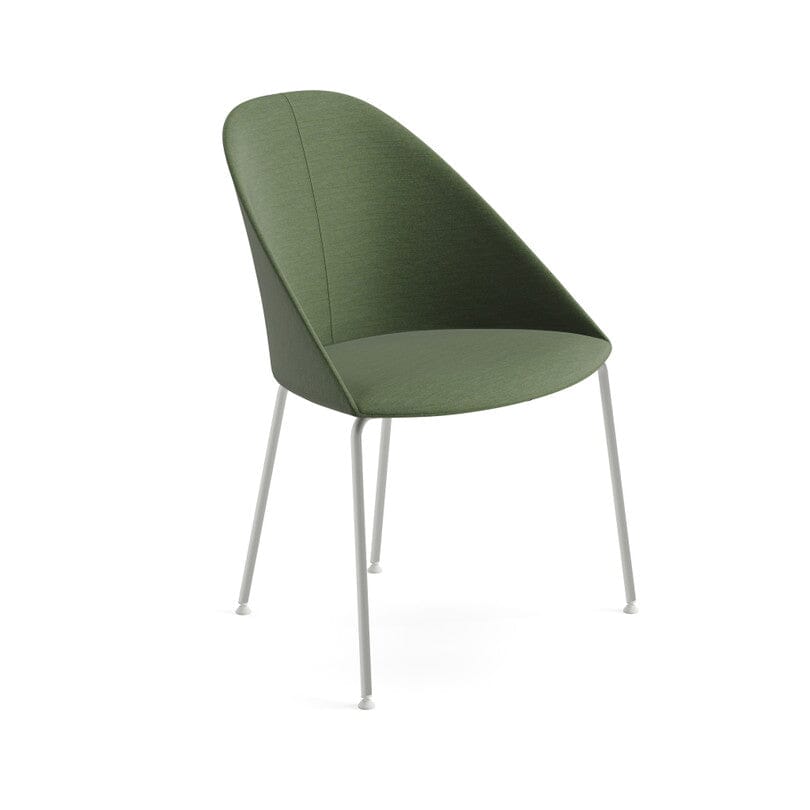 Cila Fully Upholstered With 4-Leg Base Chairs Arper 