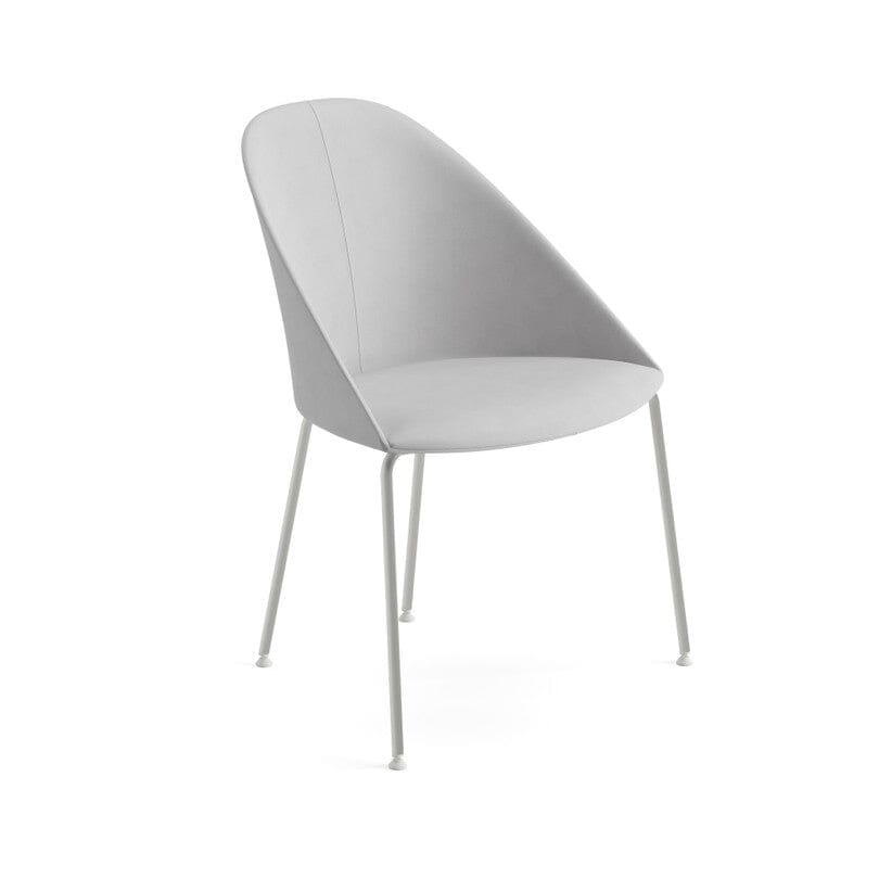 Cila Fully Upholstered With 4-Leg Base Chairs Arper 