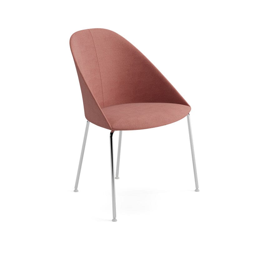 Cila Fully Upholstered With 4-Leg Base Chairs Arper 