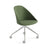 Cila Fully Upholtered Chair With Fixed Trestle Base Chairs Arper 