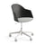 Cila Go Armchair 5 Ways Swivel with Castors Armchair Arper 