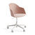 Cila Go Armchair 5 Ways Swivel with Castors Armchair Arper 