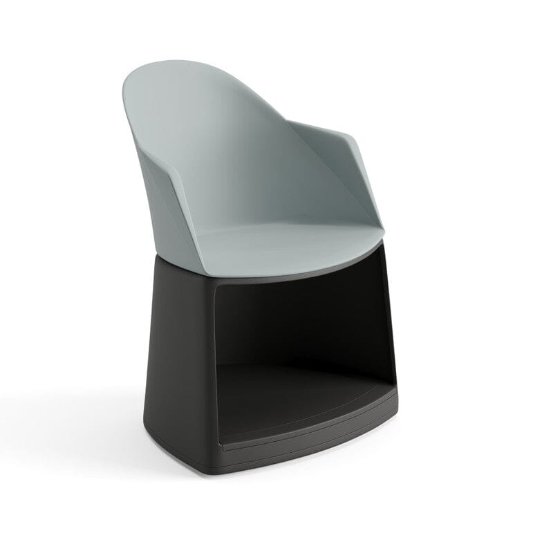 Cila Go Armchair With Storage Base Armchair arper 