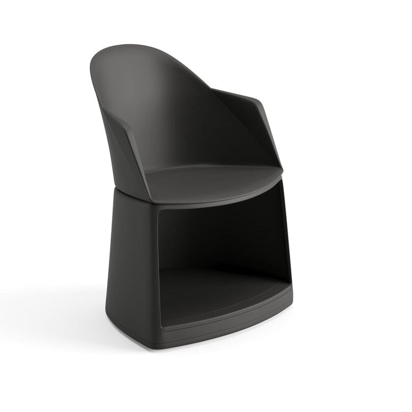 Cila Go Armchair With Storage Base Armchair arper 