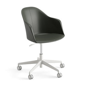 Cila Go Fully Upholstered Armchair 5 Ways Swivel with Castors