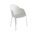 Cila Plastic Upholstered Seat Pad Armchair With 4-Leg Base Chairs Arper 