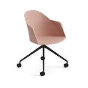 Cila Polypropylene Armchair With Fixed Trestle Base Chairs Arper 