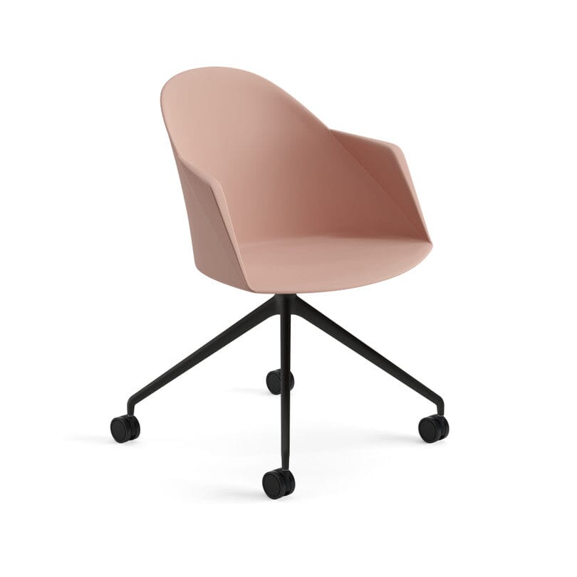 Cila Polypropylene Armchair With Fixed Trestle Base Chairs Arper 