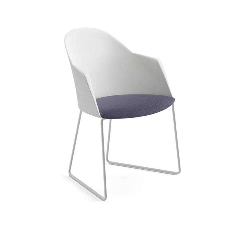 Cila Polypropylene Armchair With Sled Base Chairs Arper 