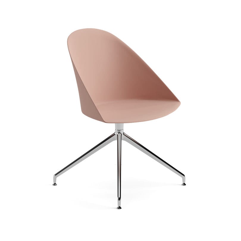 Cila Polypropylene Chair With Swivel Trestle Base Chairs Arper 