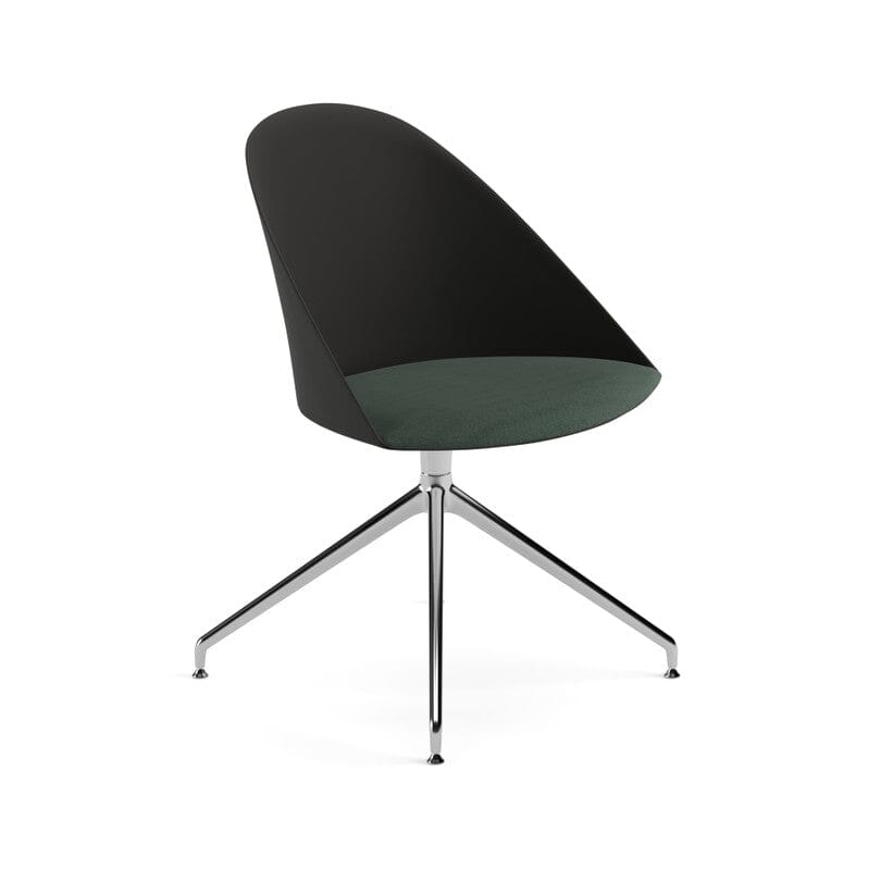 Cila Polypropylene Chair With Swivel Trestle Base Chairs Arper 