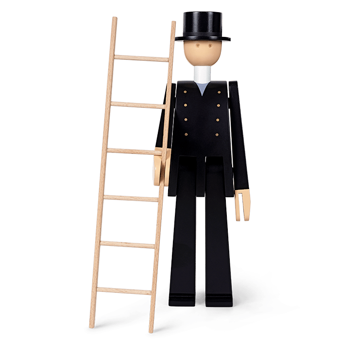 Kay Bojesen Chimney Sweeper, Black