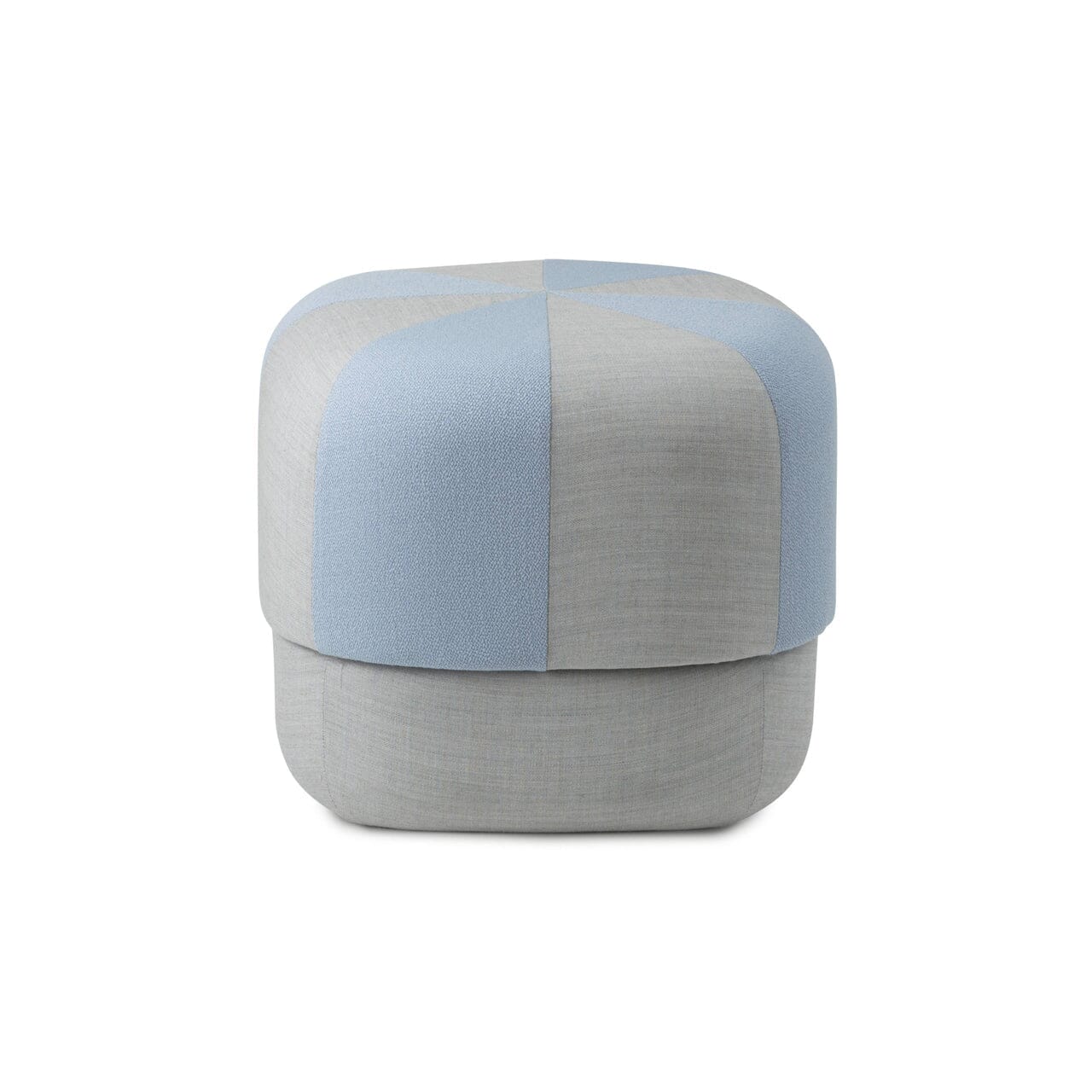 Circus Duo Pouf Stools Normann Copenhagen Large Light Blue 