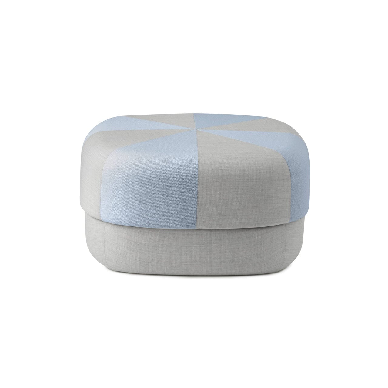 Circus Duo Pouf Stools Normann Copenhagen Small Light Blue 