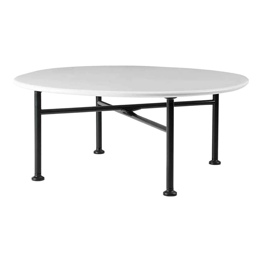 Carmel Outdoor Coffee Table Coffee Tables Gubi Medium / Clam White Marble 
